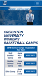 Mobile Screenshot of creightonwomensbasketballcamps.com